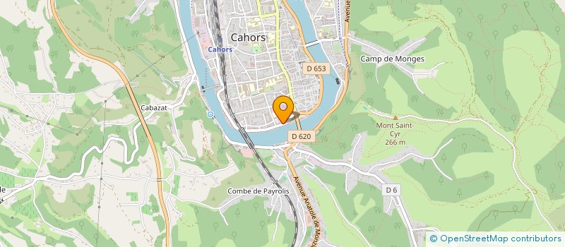 localisation de l'entreprise ENSEM, LA PLATEFORME LOTOISE DES METIERS DE L'AUTONOMIE  CAHORS