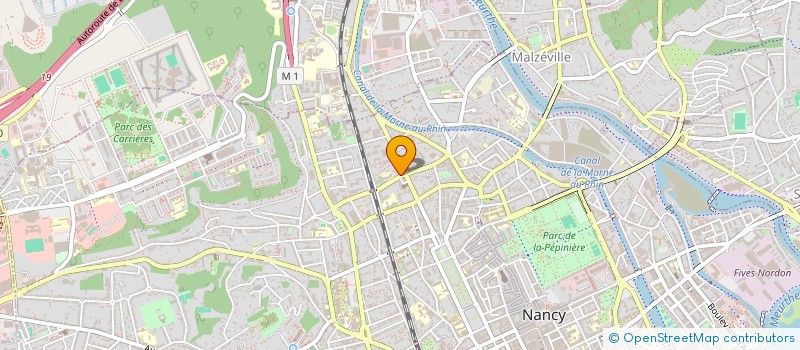 localisation de l'entreprise ENSEMBL' à NANCY