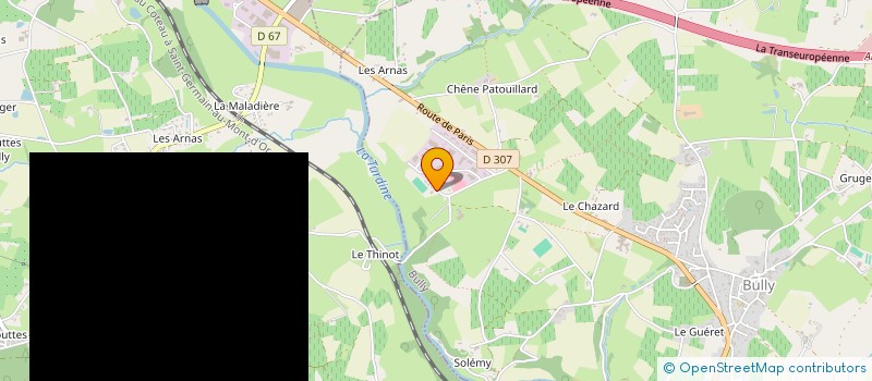 localisation de l'entreprise ENSEMBLE  BULLY