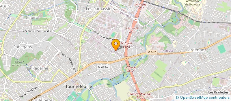 localisation de l'entreprise ENSEMBLE à COLOMIERS