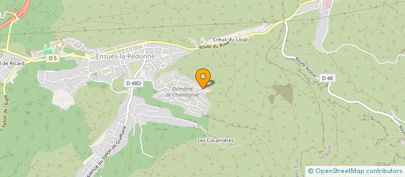 localisation de l'entreprise ENSEMBLE  ENSUES-LA-REDONNE