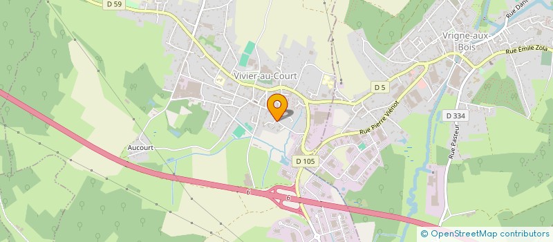 localisation de l'entreprise ENSEMBLE  VIVIER-AU-COURT
