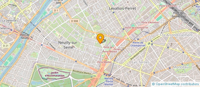 localisation de l'entreprise ENSEMBLE à NEUILLY-SUR-SEINE