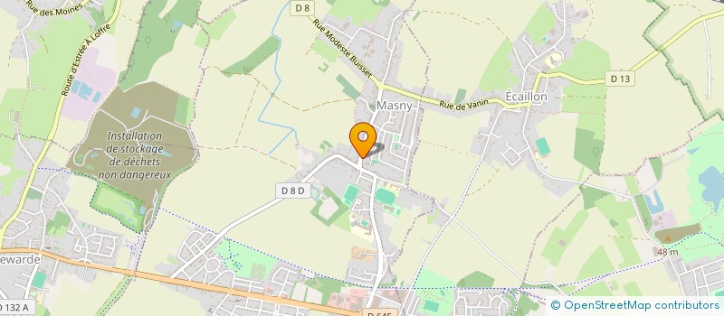 localisation de l'entreprise ENSEMBLE  MASNY