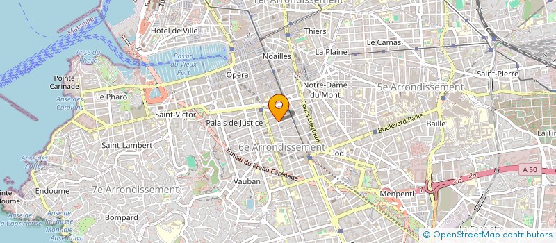 localisation de l'entreprise ENSEMBLE à MARSEILLE