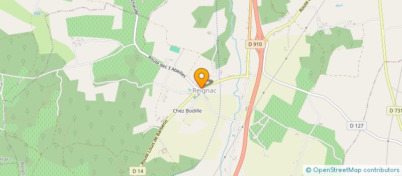localisation de l'entreprise ENSEMBLE A REIGNAC à REIGNAC