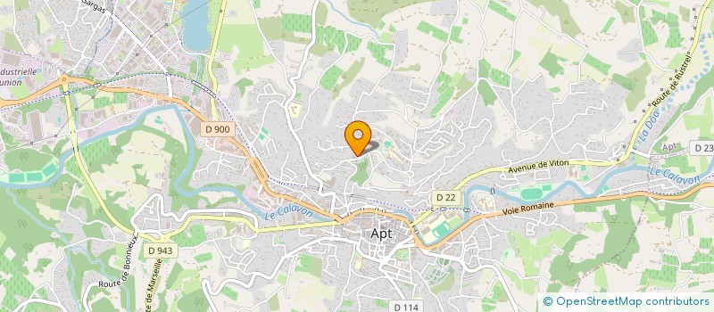 localisation de l'entreprise ENSEMBLE A SAINT-MICHEL à APT
