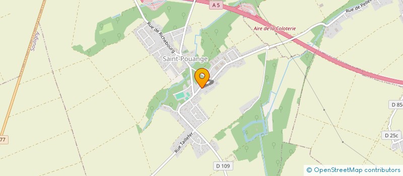 localisation de l'entreprise ENSEMBLE A TONTCHAVIN  SAINT-POUANGE