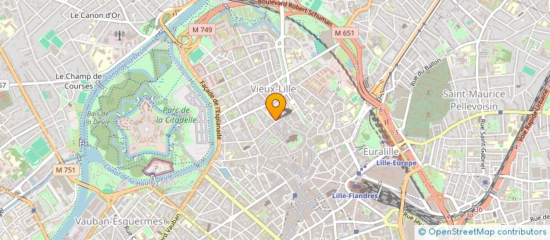 localisation de l'entreprise ENSEMBLE ACCORD 21 à LILLE