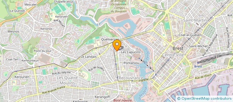 localisation de l'entreprise ENSEMBLE AUTOUR DE BEBE à BREST