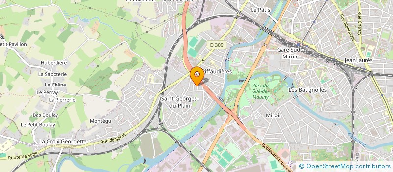 localisation de l'entreprise ENSEMBLE AUTRE MANS  LE MANS
