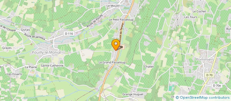 localisation de l'entreprise ENSEMBLE, AUTREMENT A PORTE DES PIERRES DOREES  PORTE DES PIERRES DOREES