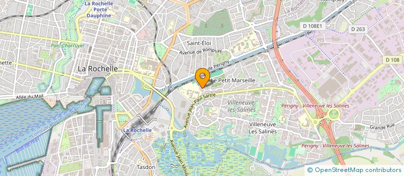 localisation de l'entreprise ENSEMBLE AVEC LES ENFANTS  LA ROCHELLE