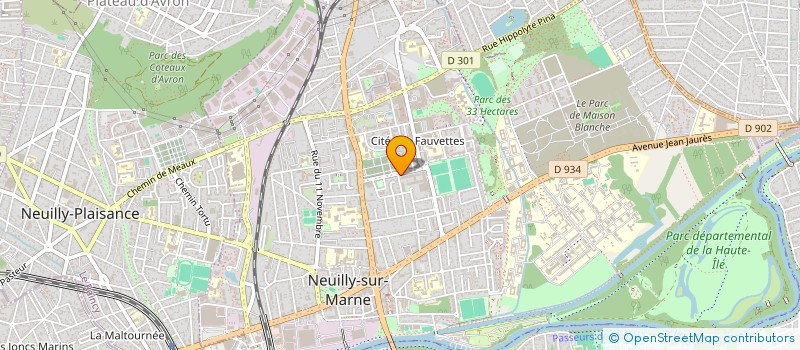 localisation de l'entreprise ENSEMBLE AVEC MAGDALENA à NEUILLY SUR MARNE