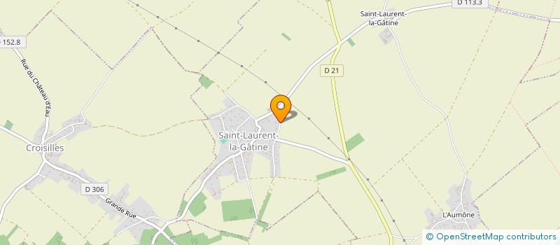 localisation de l'entreprise ENSEMBLE AVEC SALOME à SAINT-LAURENT-LA-GATINE