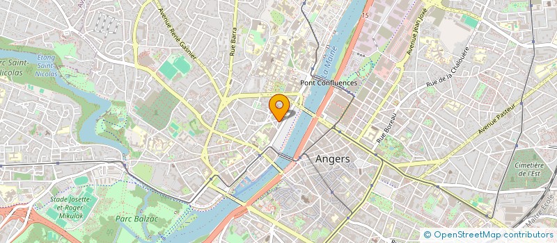 localisation de l'entreprise ENSEMBLE BIG UP  ANGERS