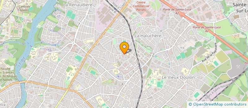 localisation de l'entreprise ENSEMBLE C'EST PO6BLE (ECP) à NANTES