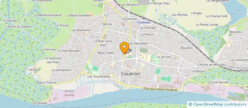 localisation de l'entreprise ENSEMBLE C'EST TOUT à COUERON