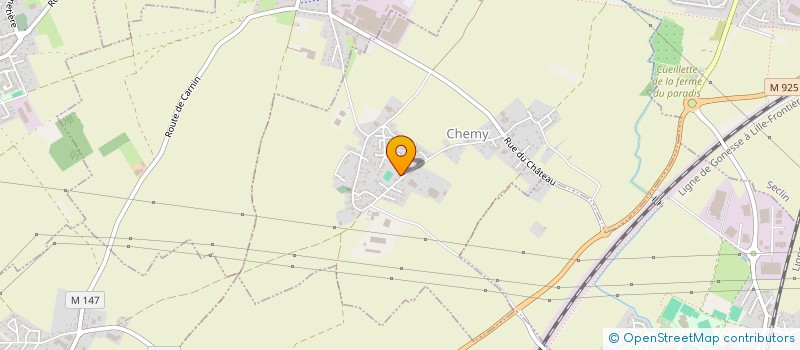 localisation de l'entreprise ENSEMBLE CHORAL ACHOEURDEON  CHEMY