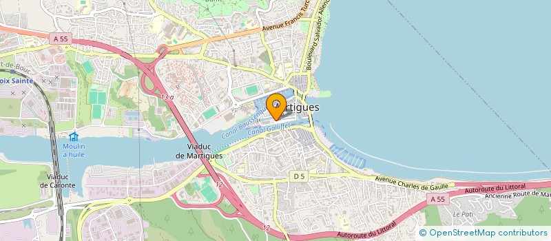 localisation de l'entreprise ENSEMBLE CITOYENS à MARTIGUES