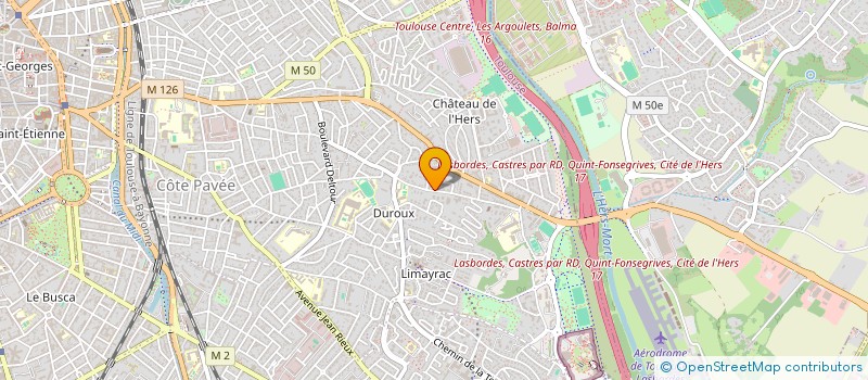 localisation de l'entreprise ENSEMBLE CLARIBOL à TOULOUSE