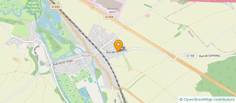 localisation de l'entreprise ENSEMBLE CLEMENT MAROT DE PICARDIE à BOVES