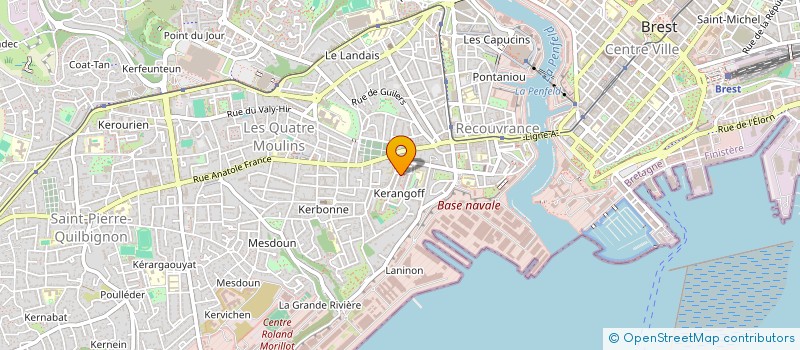 localisation de l'entreprise ENSEMBLE CONTRE LA SCLEROSE EN PLAQUES à BREST