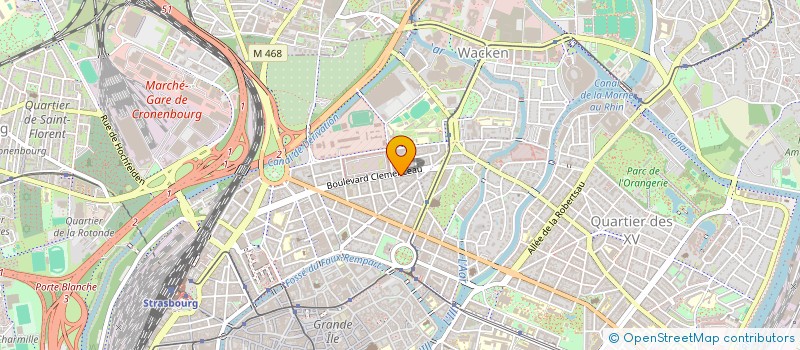 localisation de l'entreprise ENSEMBLE CONVIVENCIA à STRASBOURG