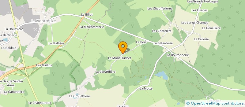 localisation de l'entreprise ENSEMBLE CORPUS à L'HOME-CHAMONDOT