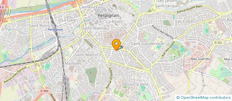localisation de l'entreprise ENSEMBLE DE CLARINETTES LA CLE DES ANCHES  PERPIGNAN