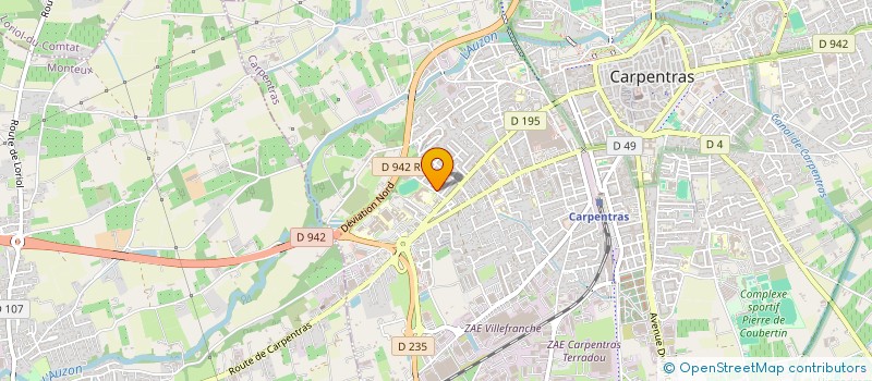localisation de l'entreprise ENSEMBLE DE CUIVRES à CARPENTRAS