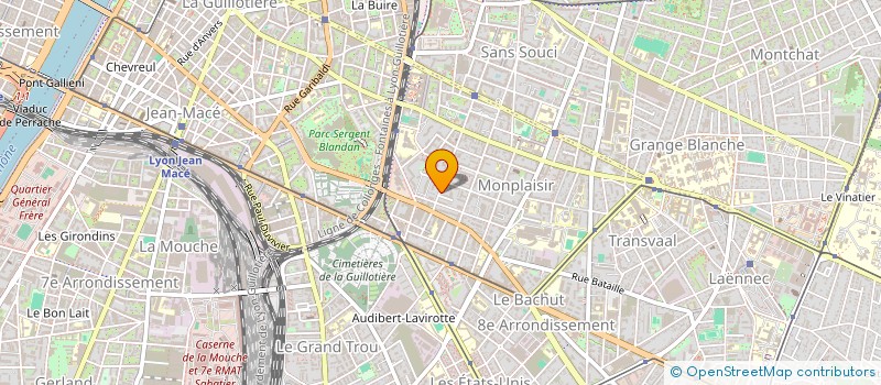 localisation de l'entreprise ENSEMBLE DE TROMPETTES DE LYON à LYON