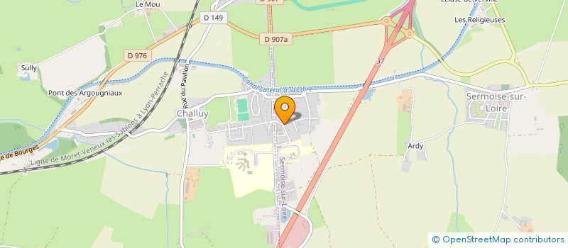 localisation de l'entreprise ENSEMBLE DE TROMPETTES STACCATO  SERMOISE-SUR-LOIRE