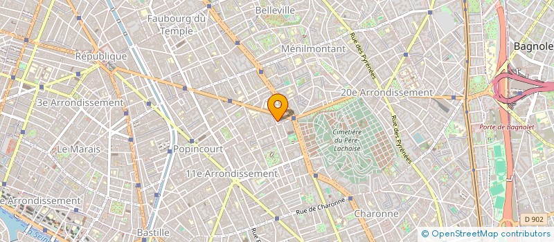 localisation de l'entreprise ENSEMBLE DER BLAUE REITER  PARIS