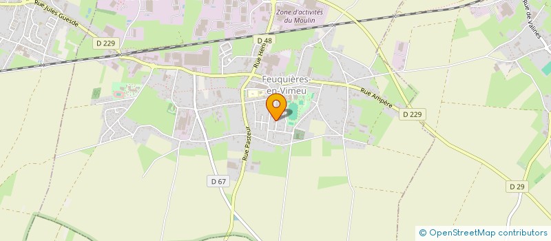 localisation de l'entreprise ENSEMBLE, DONNONS LE SOURIRE à FEUQUIERES-EN-VIMEU