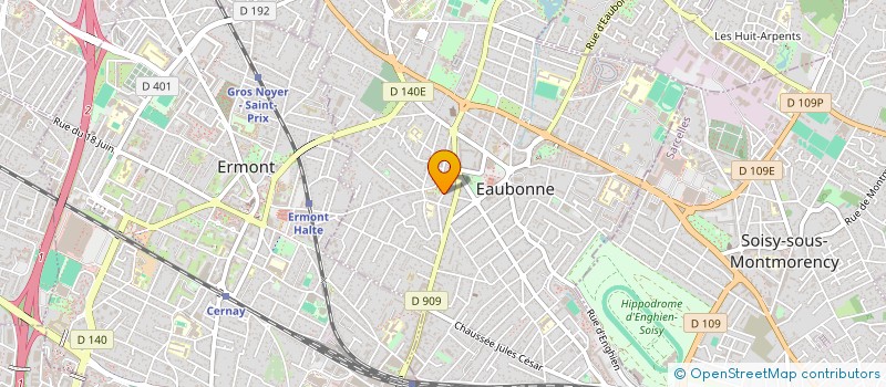localisation de l'entreprise ENSEMBLE EAUBON' CANTO à EAUBONNE
