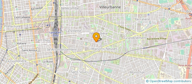 localisation de l'entreprise ENSEMBLE ENERGEIA  LYON