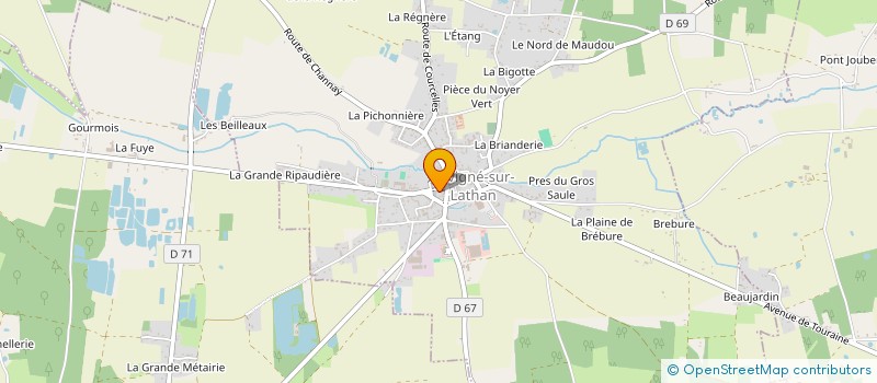 localisation de l'entreprise ENSEMBLE ENOSIS  SAVIGNE-SUR-LATHAN