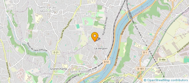 localisation de l'entreprise ENSEMBLE ET AVEC LE DIABETE à SAINT CYR AU MONT D OR