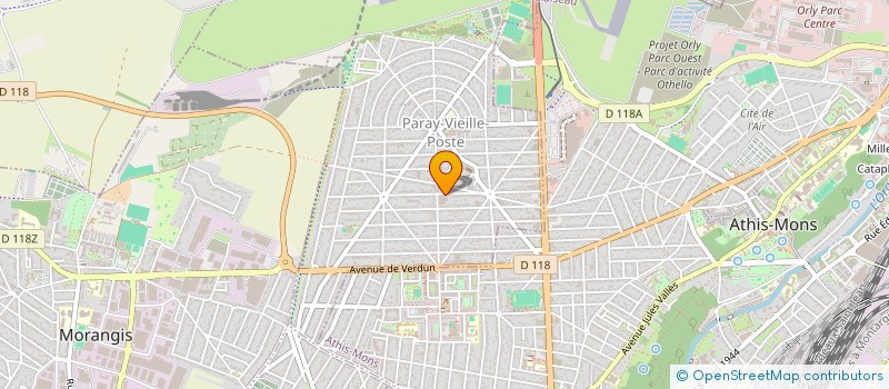 localisation de l'entreprise ENSEMBLE ET SOLIDAIRES (UNION NATIONALE DES RETRAITES ET PERSONNES AGEES) à PARAY-VIEILLE-POSTE