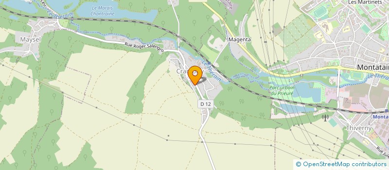 localisation de l'entreprise ENSEMBLE ET SOLIDAIRES UNRPA SECTION DE CRAMOISY  CRAMOISY