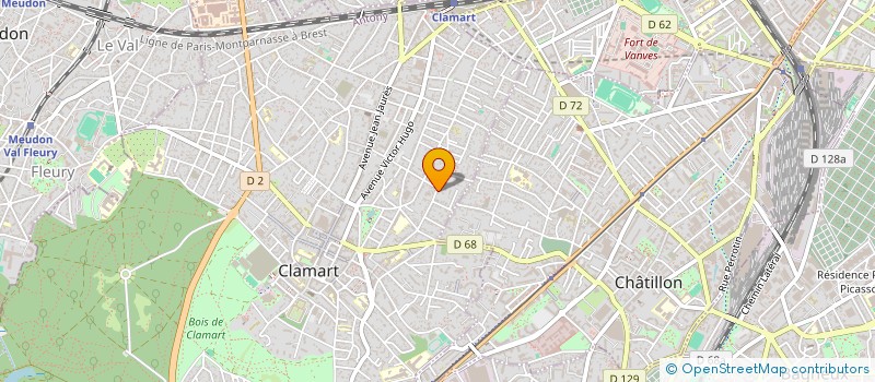 localisation de l'entreprise ENSEMBLE EVANESCENCE à CLAMART
