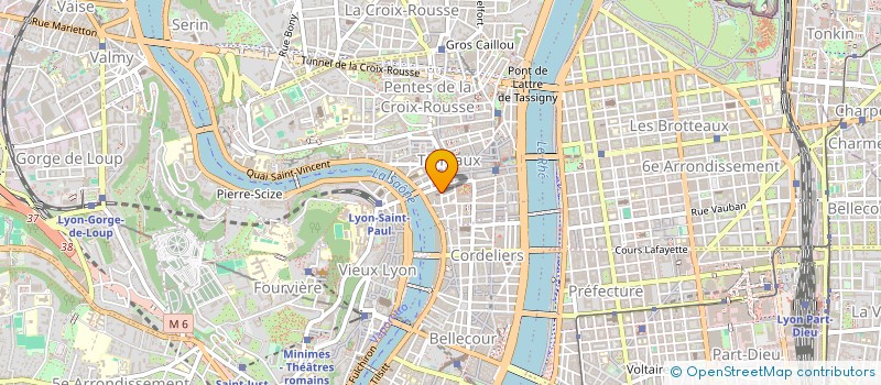 localisation de l'entreprise ENSEMBLE FACTURE à LYON