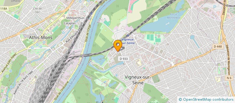localisation de l'entreprise ENSEMBLE FAISONS LA DIFFERENCE à VIGNEUX-SUR-SEINE
