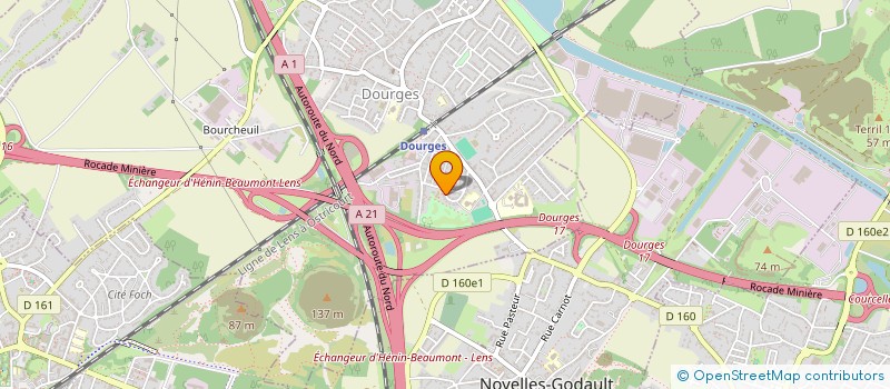 localisation de l'entreprise ENSEMBLE FOLKLORIQUE ' WISLA ' DE DOURGES à DOURGES