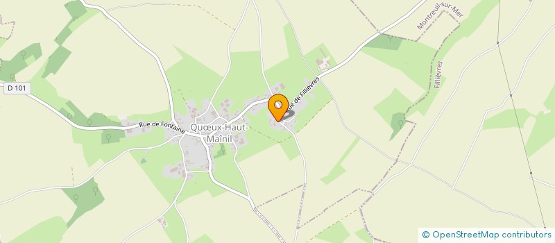 localisation de l'entreprise ENSEMBLE H.3  QUUX-HAUT-MAINIL