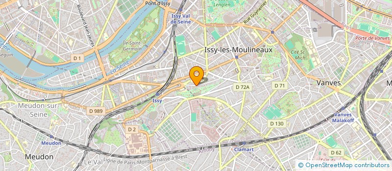 localisation de l'entreprise ENSEMBLE HELIOS à ISSY-LES-MOULINEAUX