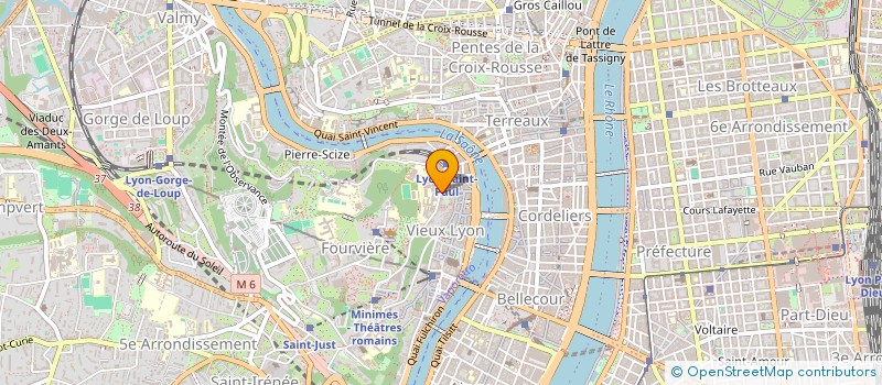 localisation de l'entreprise ENSEMBLE IMERO à LYON