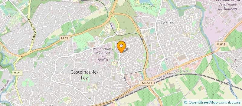 localisation de l'entreprise ENSEMBLE IMMOBILIER  CASTELNAU-LE-LEZ