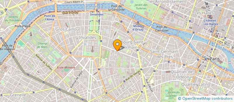 localisation de l'entreprise ENSEMBLE IMMOBILIER VARENNE  PARIS